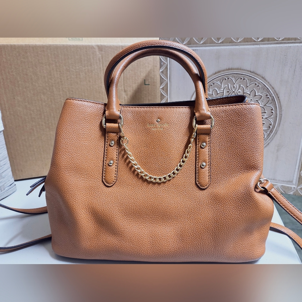Kate Spade Brown Leather Bag
